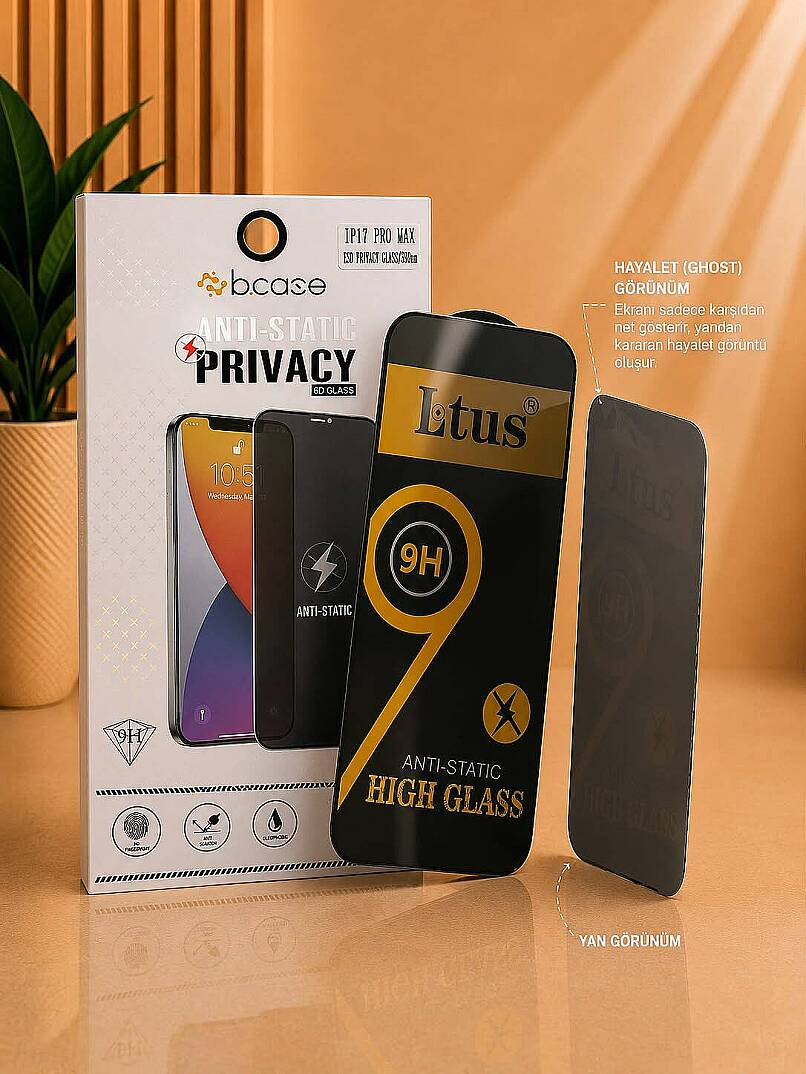 b.case 6D HAYALET ANTİSTATİK EKRAN KORUYUCU - 1