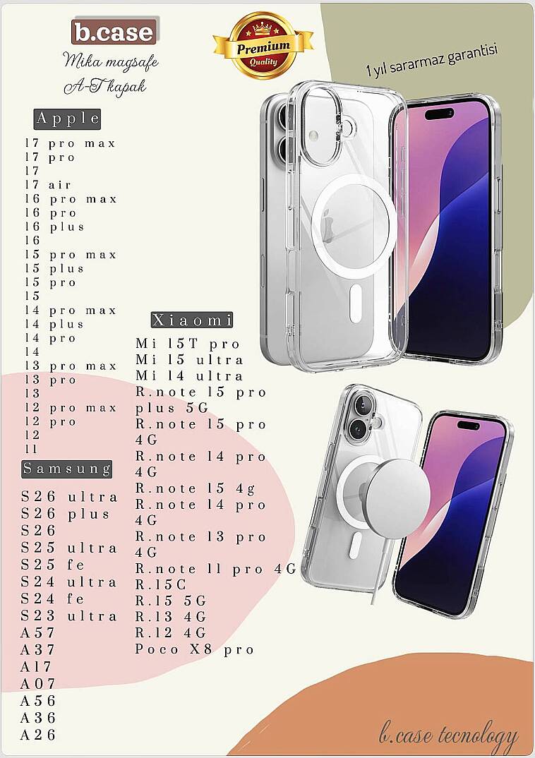 b.case A.T MİKA MAGSAFE 2026 - 2
