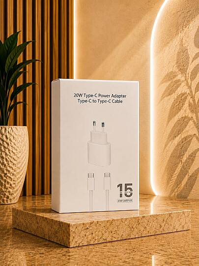 IPHONE 15 20W ŞARJ SETİ