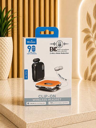 K91 90 SAAT MAKARALI KULAKLIK ENC DUAL MİKROFON