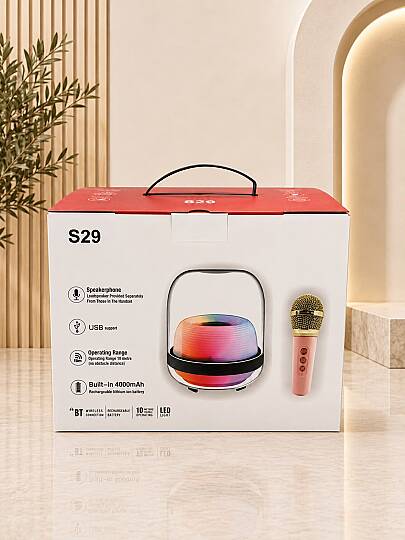 S29 4000MAH SMART LED BLUETOOTH SPEAKER HAPPY KARAOKE