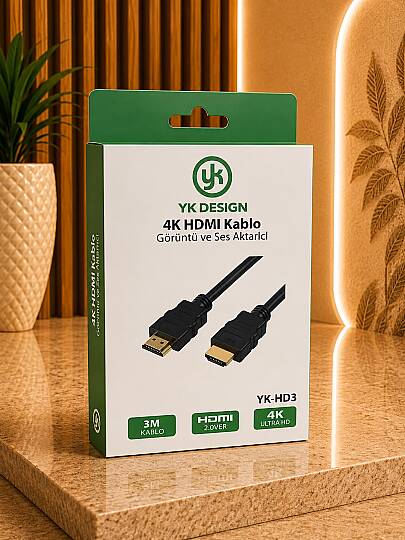 YK HD3 3M HDMI KABLO