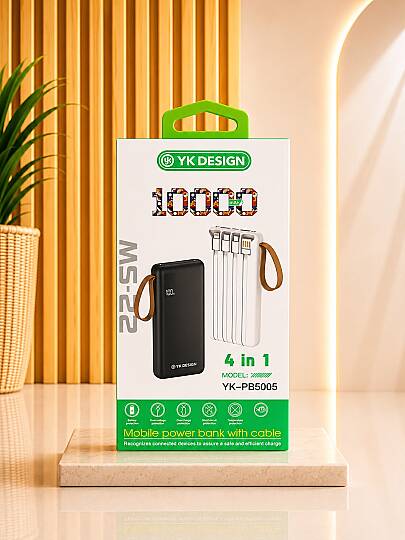 YK PB5005 10000 MAH 4İN1 3A POWERBANK