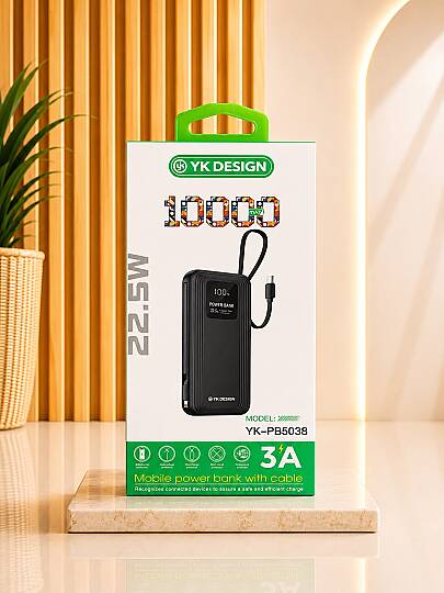 YK PB5038 10000 MAH 3A POWERBANK 3A 22.5W