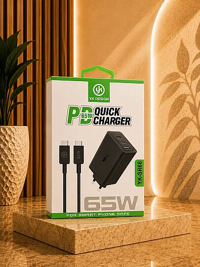 YK-SR66 PD 65W TYPE C TYPE C HIZLI ŞARJ SETİ